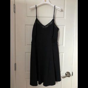 New !Express Black spaghetti strap dress size 10